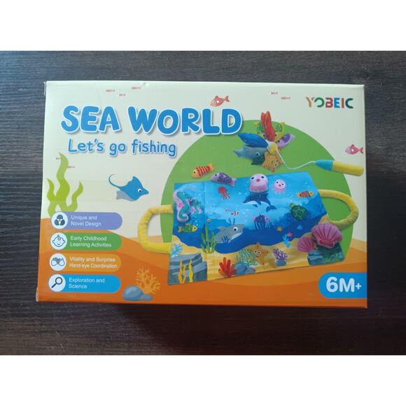 Sea World Let’s Go Fishing Toy Set – Baby & Toddler Learning Game 6M+ - Picture 4 of 4